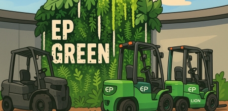 Зелёная революция EP Equipment: вторая жизнь для старых погрузчиков