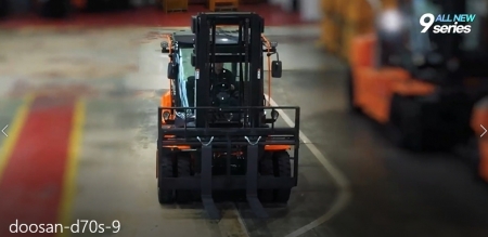 Doosan выпустил 9-ую серию погрузчиков 6-9 тонн
