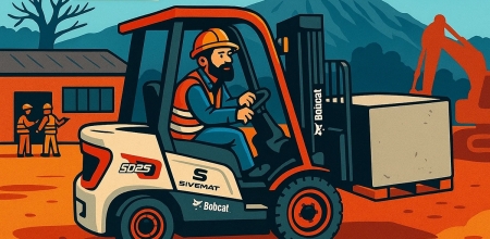Bobcat шагает в склады, Hyster — в благотворительность