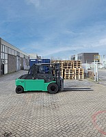 Электропогрузчик Mitsubishi FB65NH 6500 кг