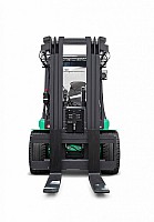 Электропогрузчик Mitsubishi обзорность мачты