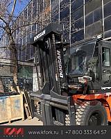 погрузчик Doosan D100S - D160S: вид сбоку
