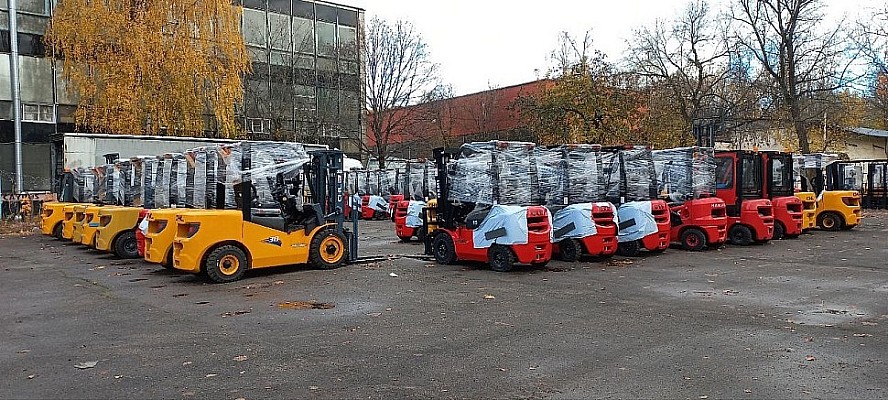 Погрузчики ДВС OXMI