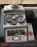 погрузчик Doosan D100S - D160S: отопитель и приборная панель