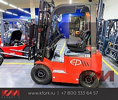 Электропогрузчик EP CPD18F8 li-on на складе Корвет-М