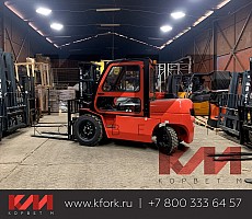 Вилочный погрузчик Hangcha 5т с кабиной