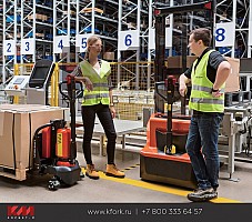 Складская техника Noblelift в работе